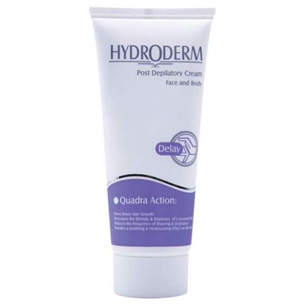 کرم هیدرودرم کاهش دهنده رشد مو مناسب صورت و بدن 40 گرم