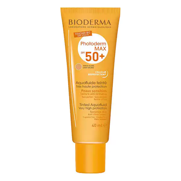 خرید فلوئید ضد آفتاب رنگی Photoderm Max SPF50 بایودرما اصل-ایریکت