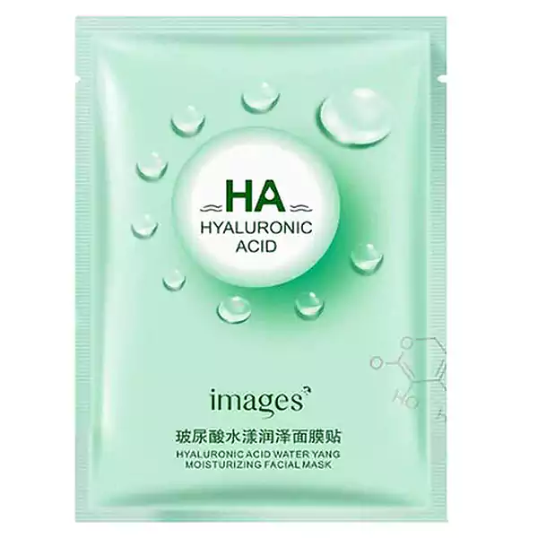 خرید ماسک ورقه ای هیارولونیک اسید سبز ایمیجز IMAGES اصل-ایریکت